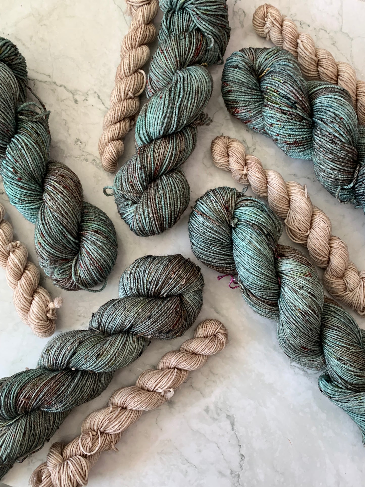 Trove & Papyrus- Sock Set- Dyed to Order - Sweet Pea & Sparrow Hand Dyed Yarns