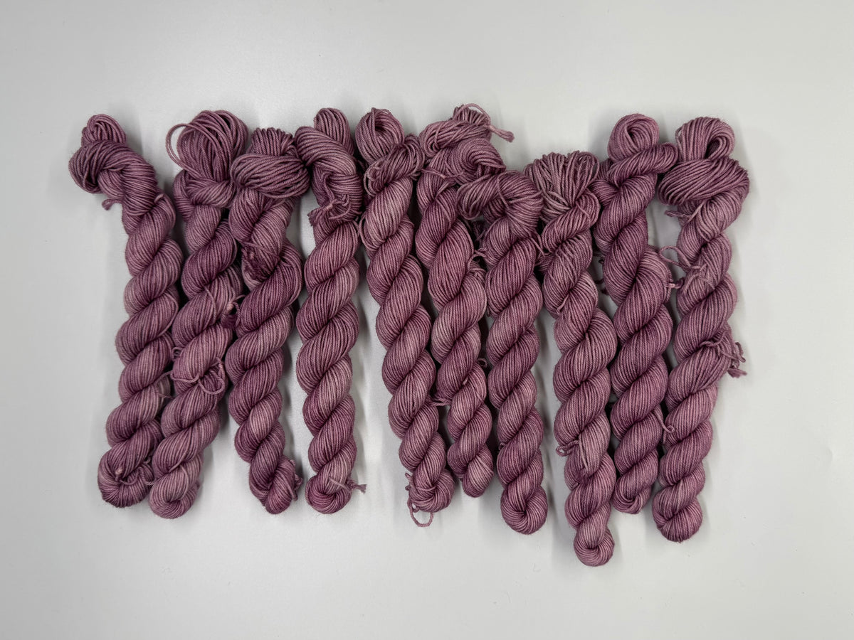 Raspberry Truffle- Dyed to Order - Sweet Pea & Sparrow Hand Dyed Yarns