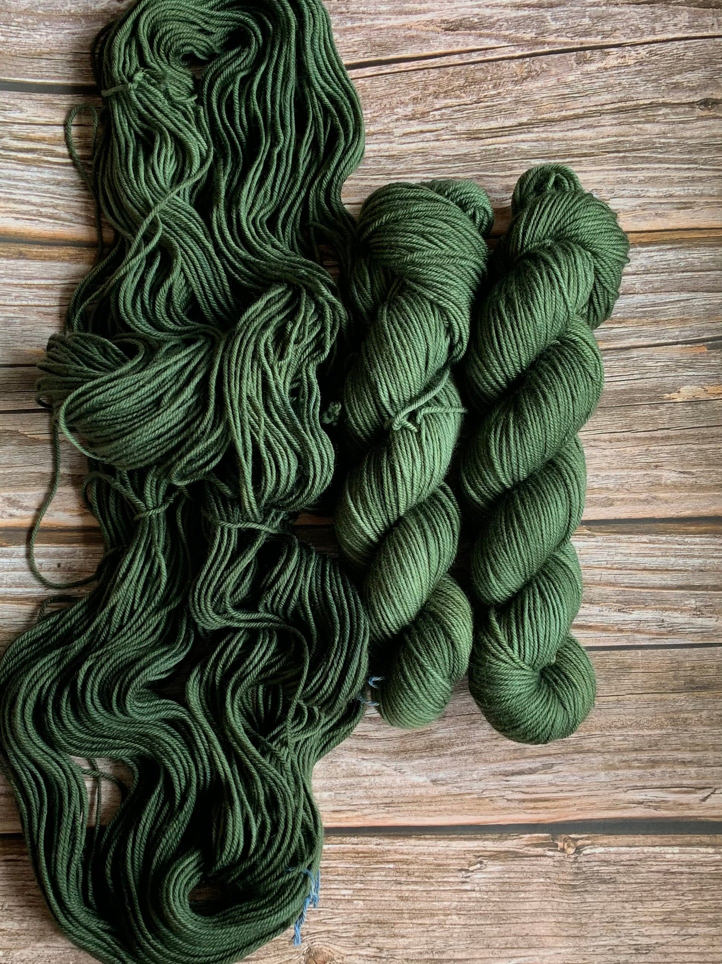 Green Kingfisher - Dyed to Order - Sweet Pea & Sparrow Hand Dyed Yarns