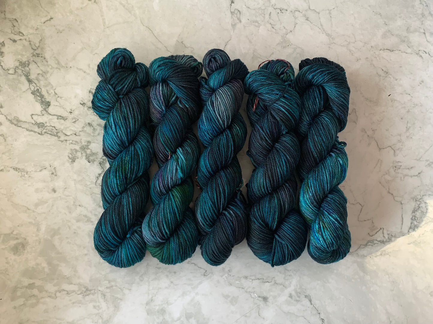 Rooster Tail- Dyed to Order - Sweet Pea & Sparrow Hand Dyed Yarns