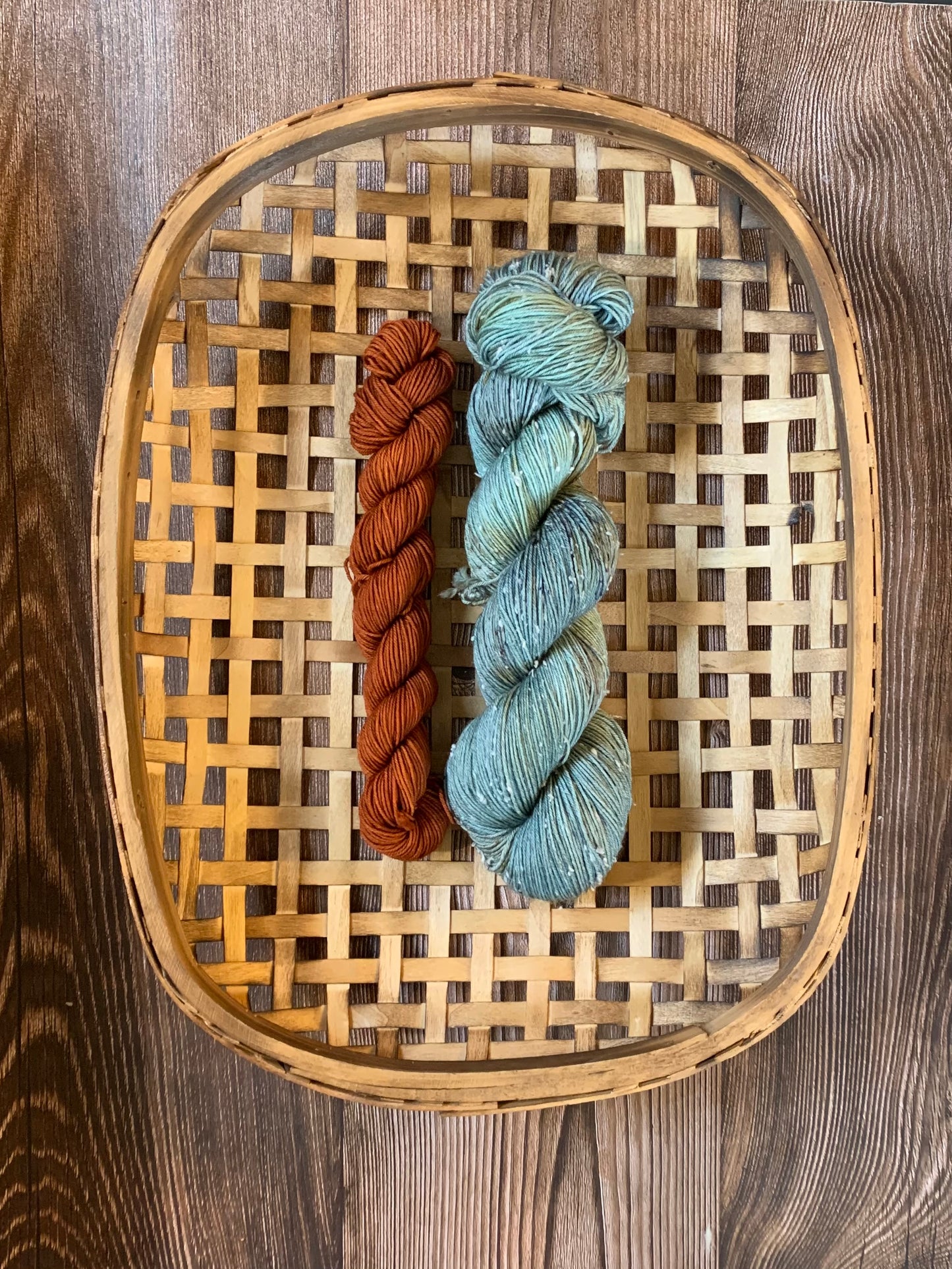 Sweater Weather & Stag- Sock Set- Collab with K by K Collections - Dyed to Order - Sweet Pea & Sparrow Hand Dyed Yarns