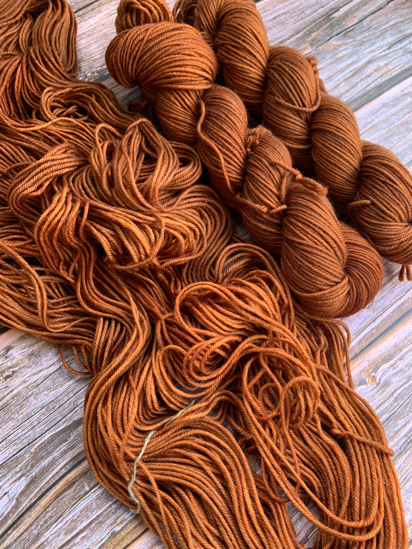 Orchard Oriole - Dyed to Order - Sweet Pea & Sparrow Hand Dyed Yarns