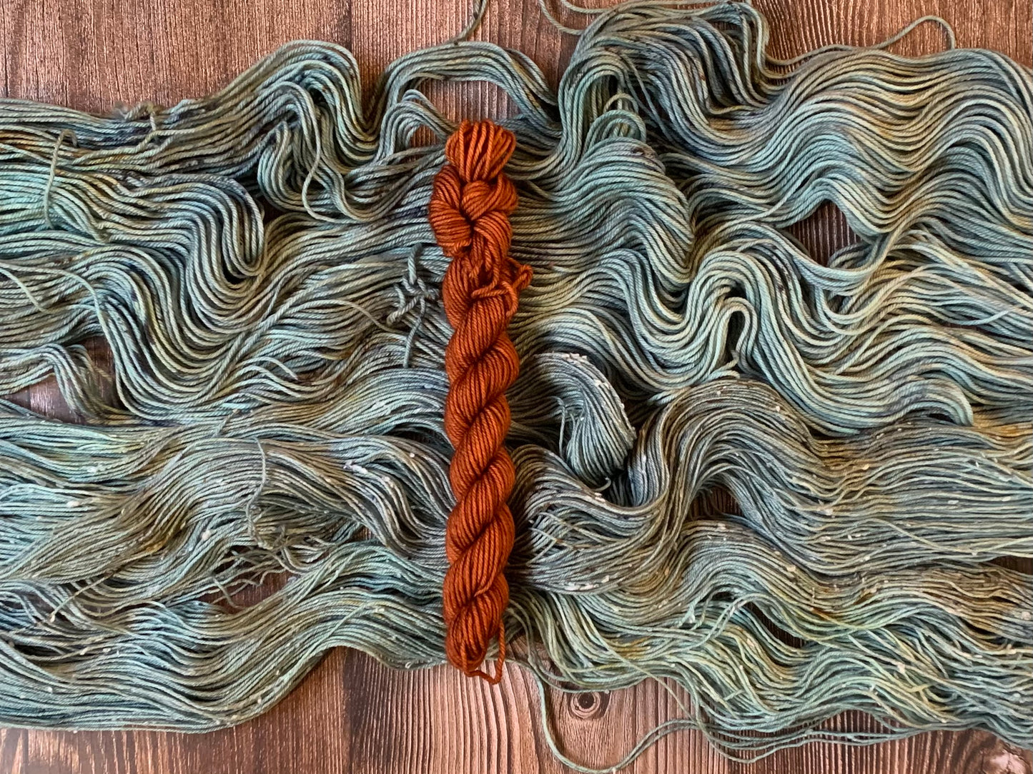 Sweater Weather & Stag- Sock Set- Collab with K by K Collections - Dyed to Order - Sweet Pea & Sparrow Hand Dyed Yarns