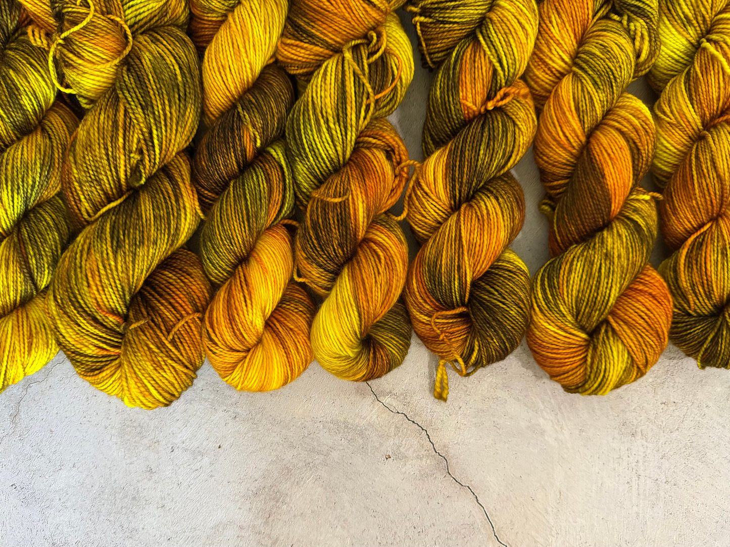 Deconstructed Pickle Juice- Dyed to Order - Sweet Pea & Sparrow Hand Dyed Yarns