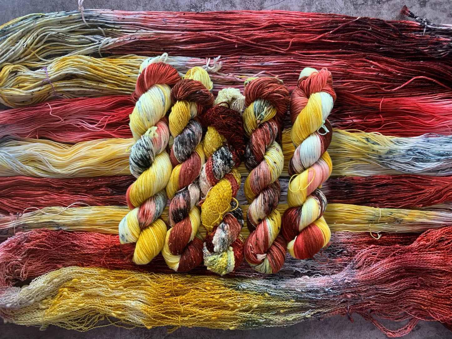 Off With Her Head- Dyed to Order - Sweet Pea & Sparrow Hand Dyed Yarns