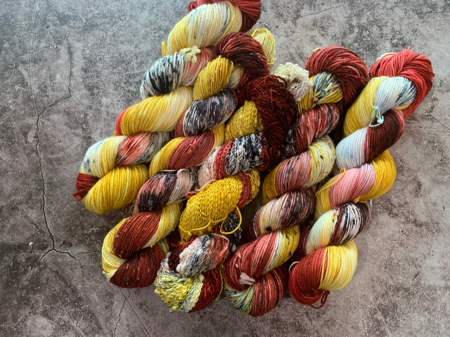 Off With Her Head- Dyed to Order - Sweet Pea & Sparrow Hand Dyed Yarns