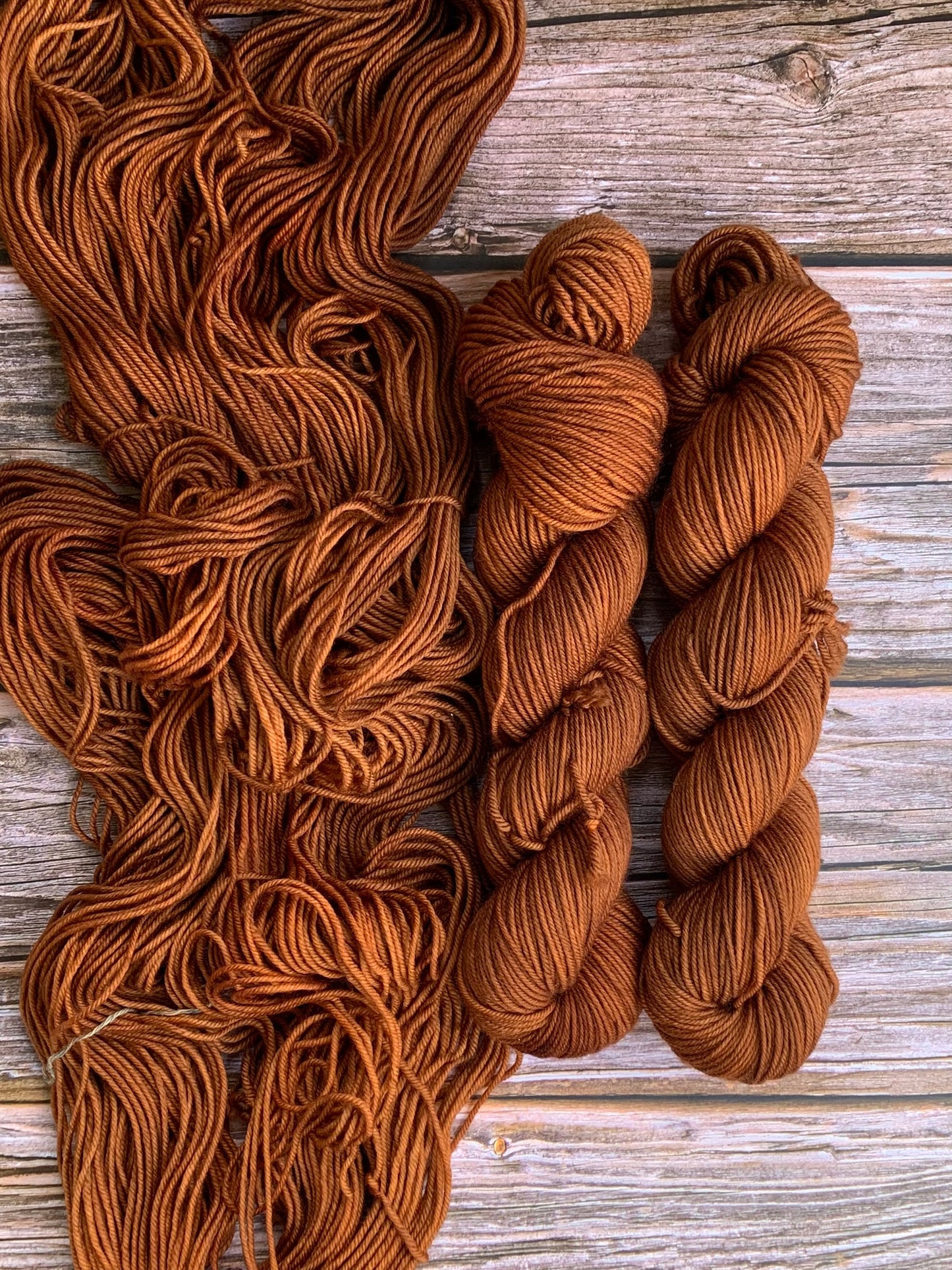 Orchard Oriole - Dyed to Order - Sweet Pea & Sparrow Hand Dyed Yarns