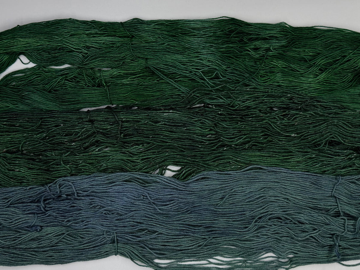 Blue Spruce - Dyed to Order - Sweet Pea & Sparrow Hand Dyed Yarns