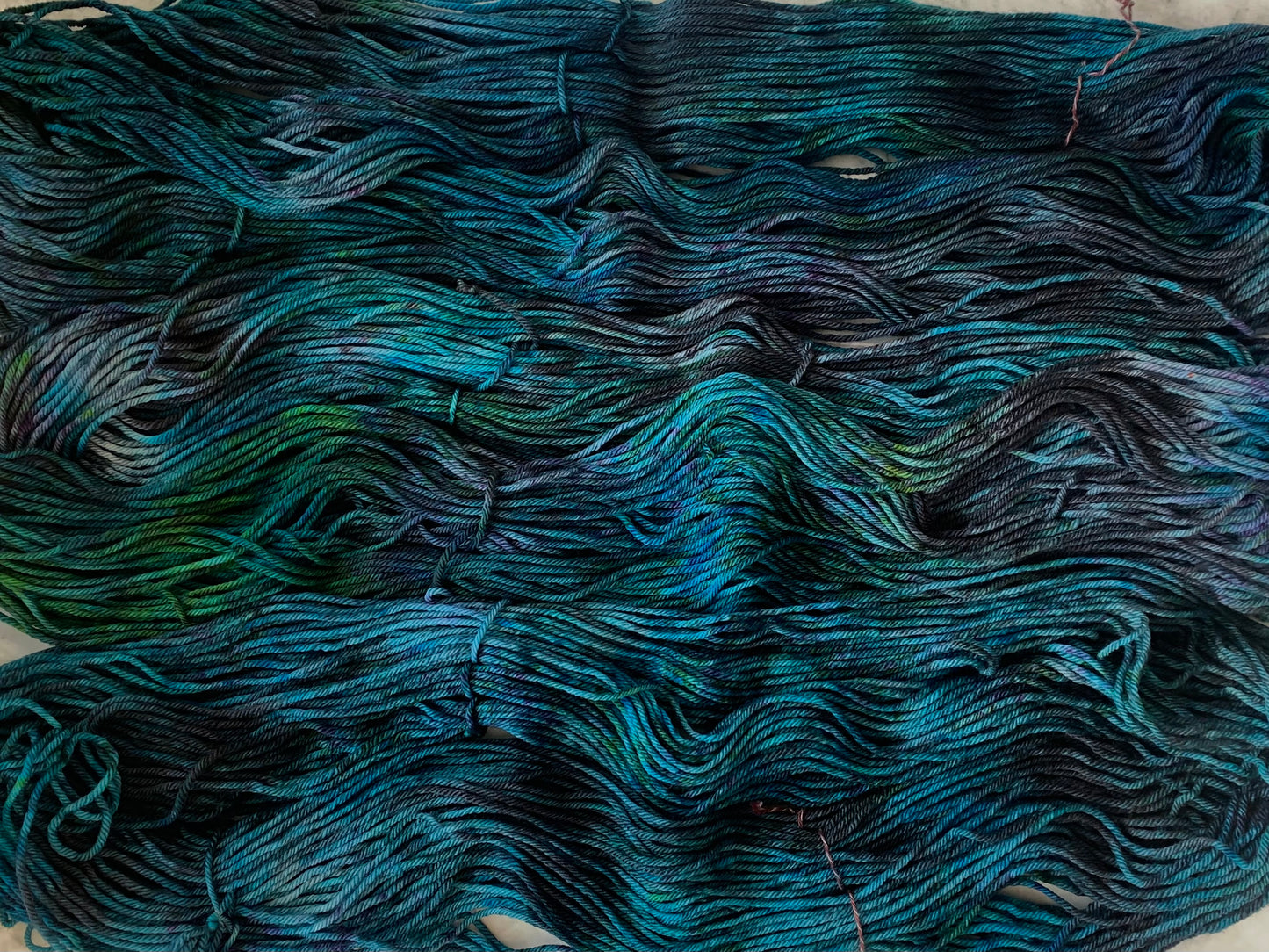 Rooster Tail- Dyed to Order - Sweet Pea & Sparrow Hand Dyed Yarns