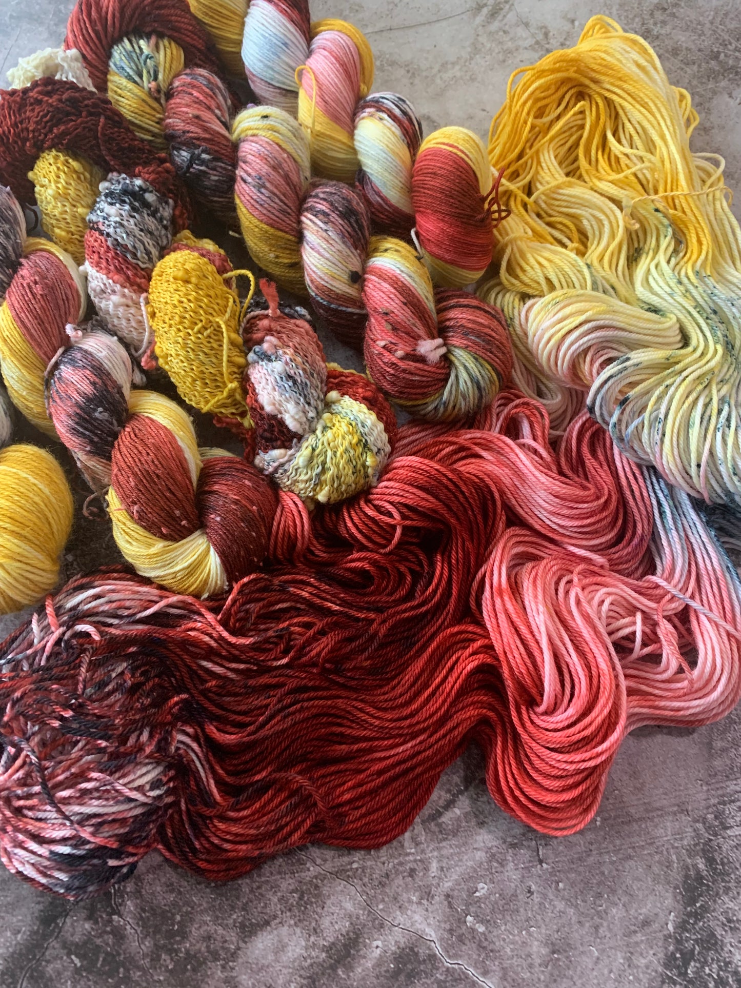 Off With Her Head- Dyed to Order - Sweet Pea & Sparrow Hand Dyed Yarns