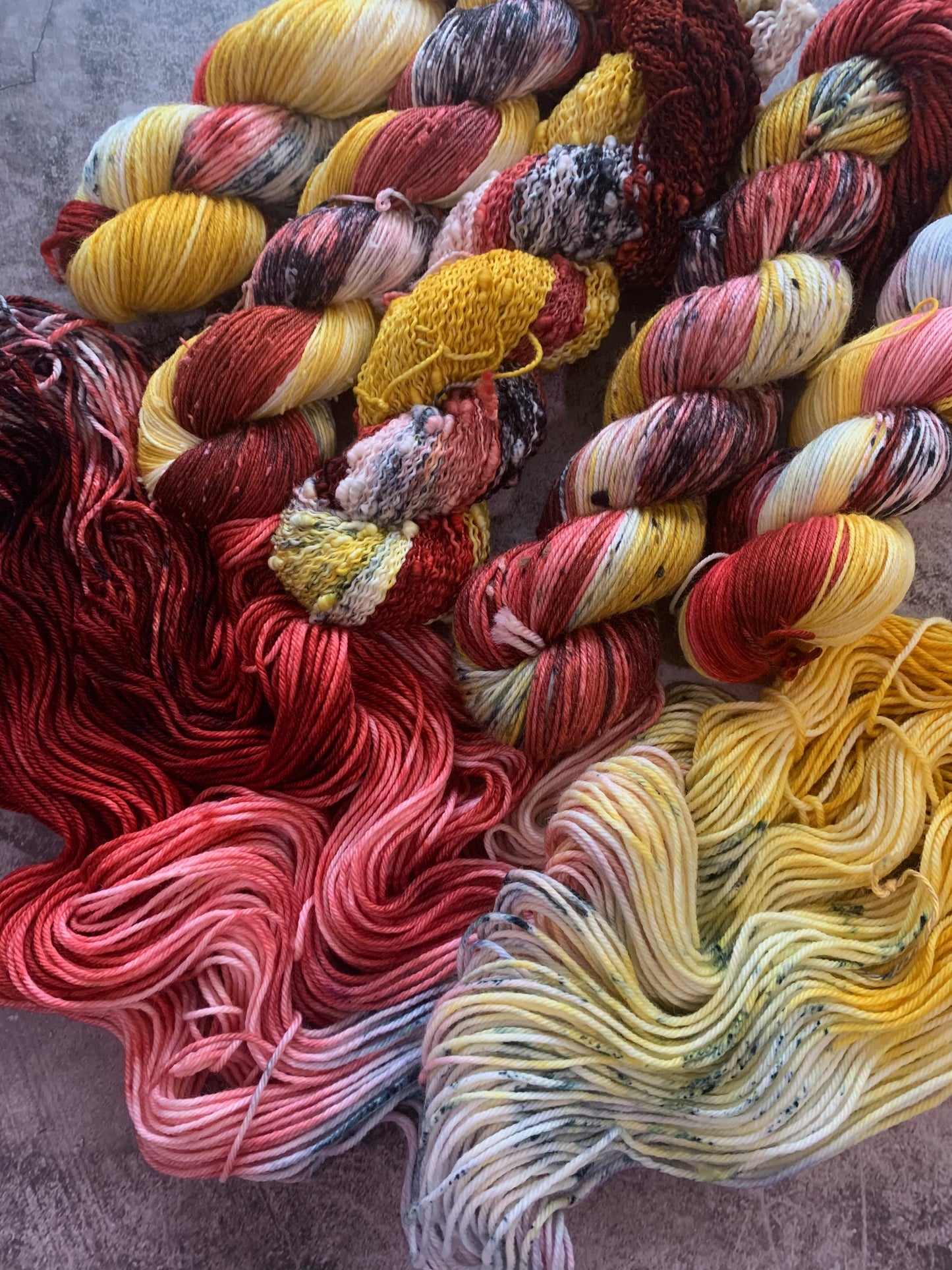 Off With Her Head- Dyed to Order - Sweet Pea & Sparrow Hand Dyed Yarns