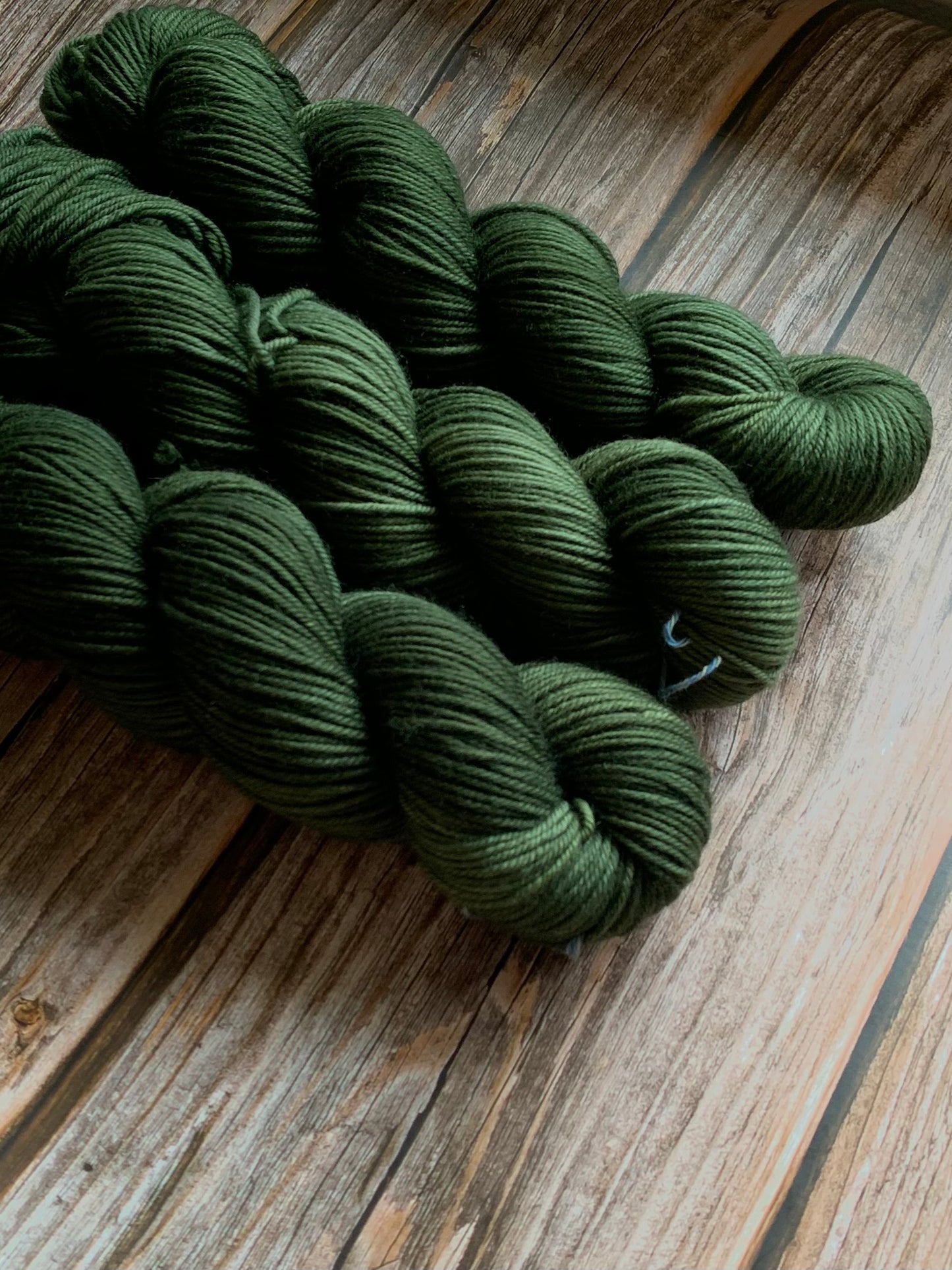 Green Kingfisher - Dyed to Order - Sweet Pea & Sparrow Hand Dyed Yarns