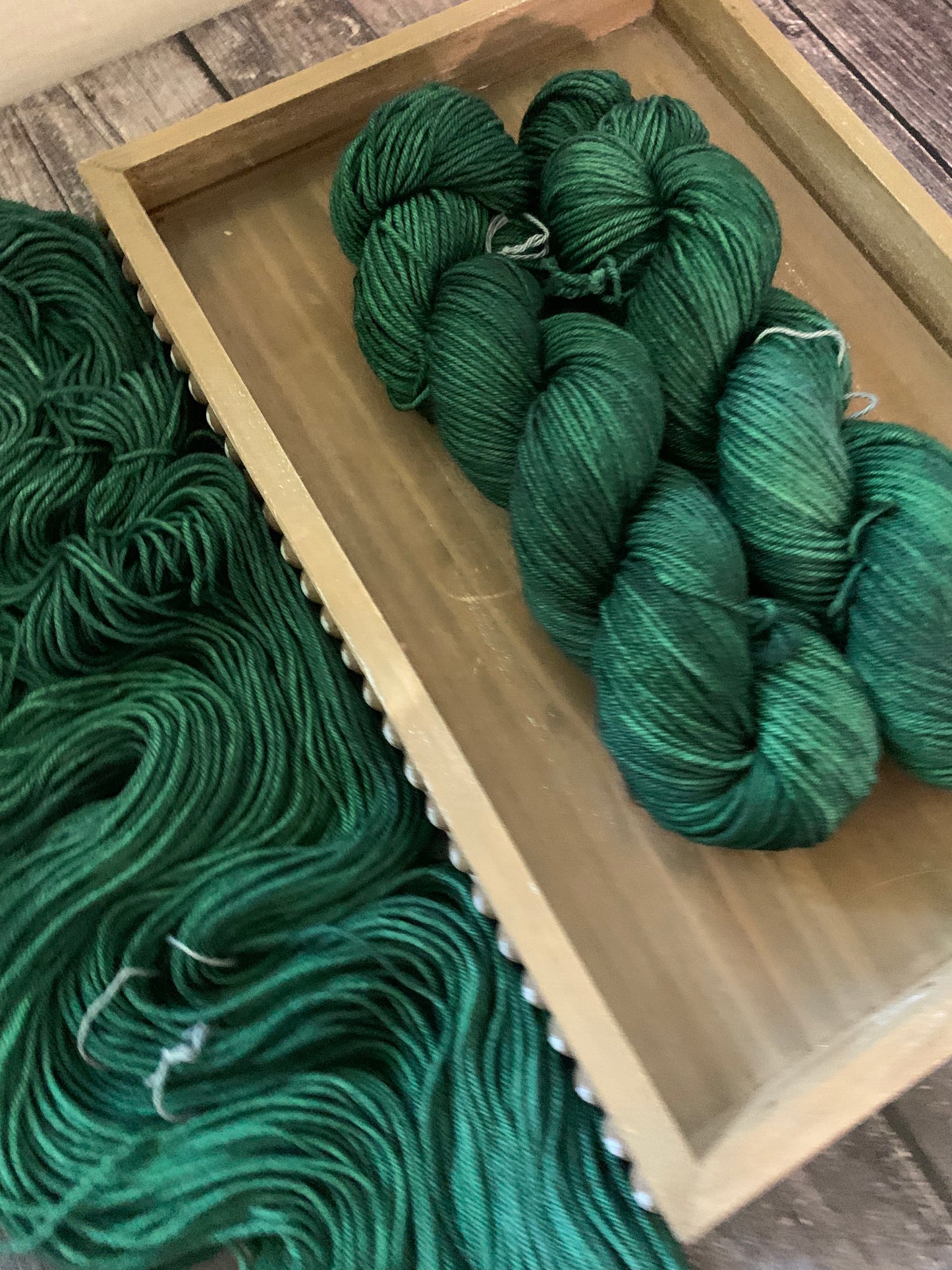 Blue Spruce - Dyed to Order - Sweet Pea & Sparrow Hand Dyed Yarns