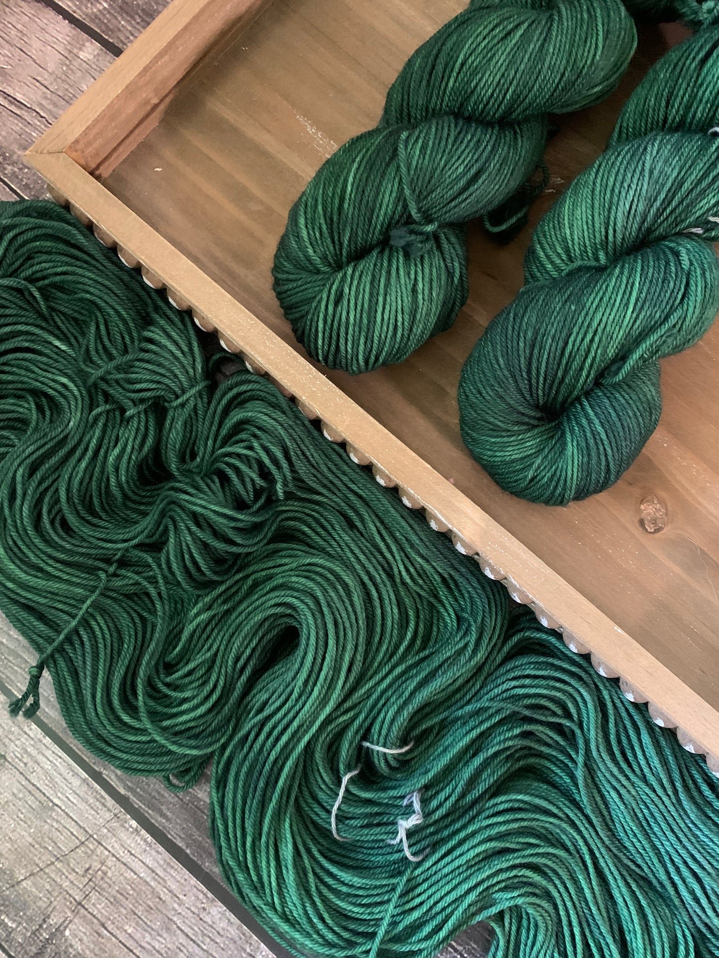 Blue Spruce - Dyed to Order - Sweet Pea & Sparrow Hand Dyed Yarns