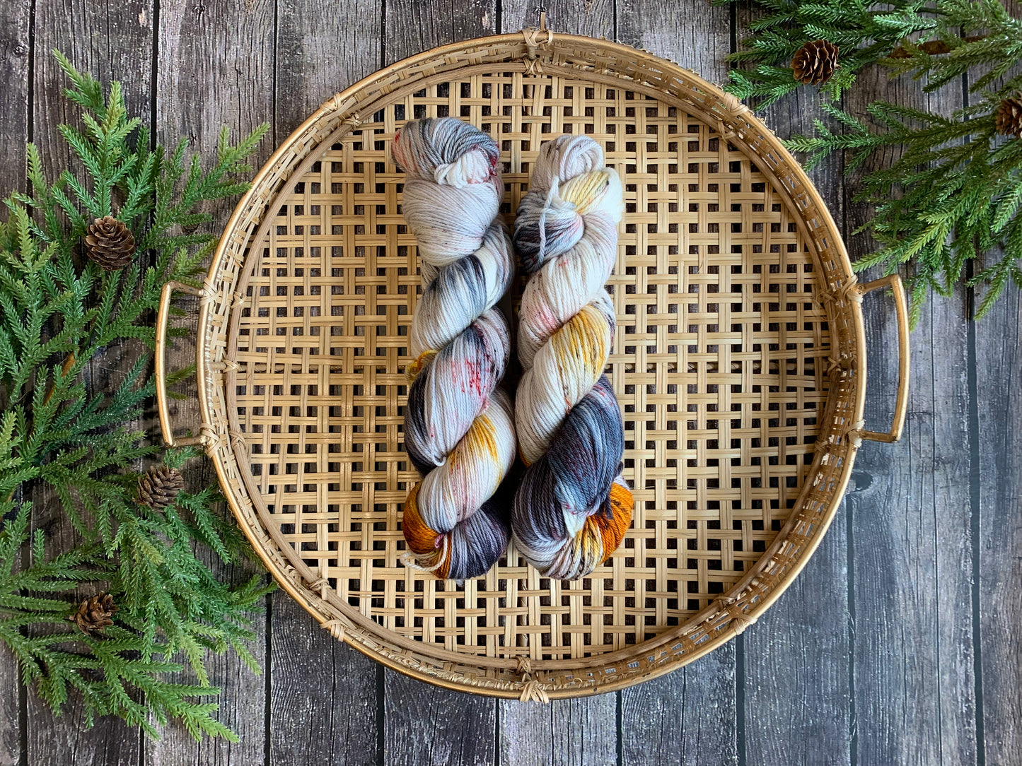 Winter Fun - Dyed to Order - Sweet Pea & Sparrow Hand Dyed Yarns