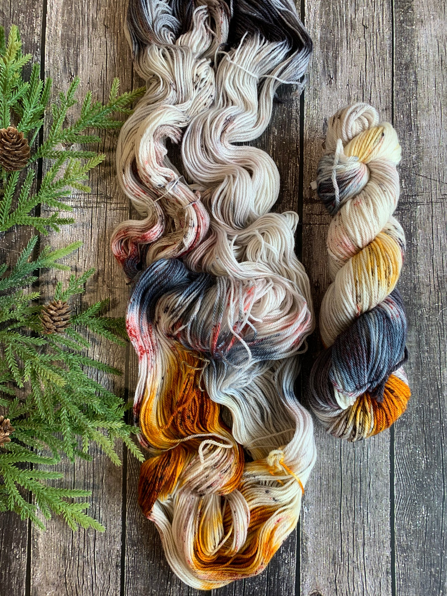 Winter Fun - Dyed to Order - Sweet Pea & Sparrow Hand Dyed Yarns