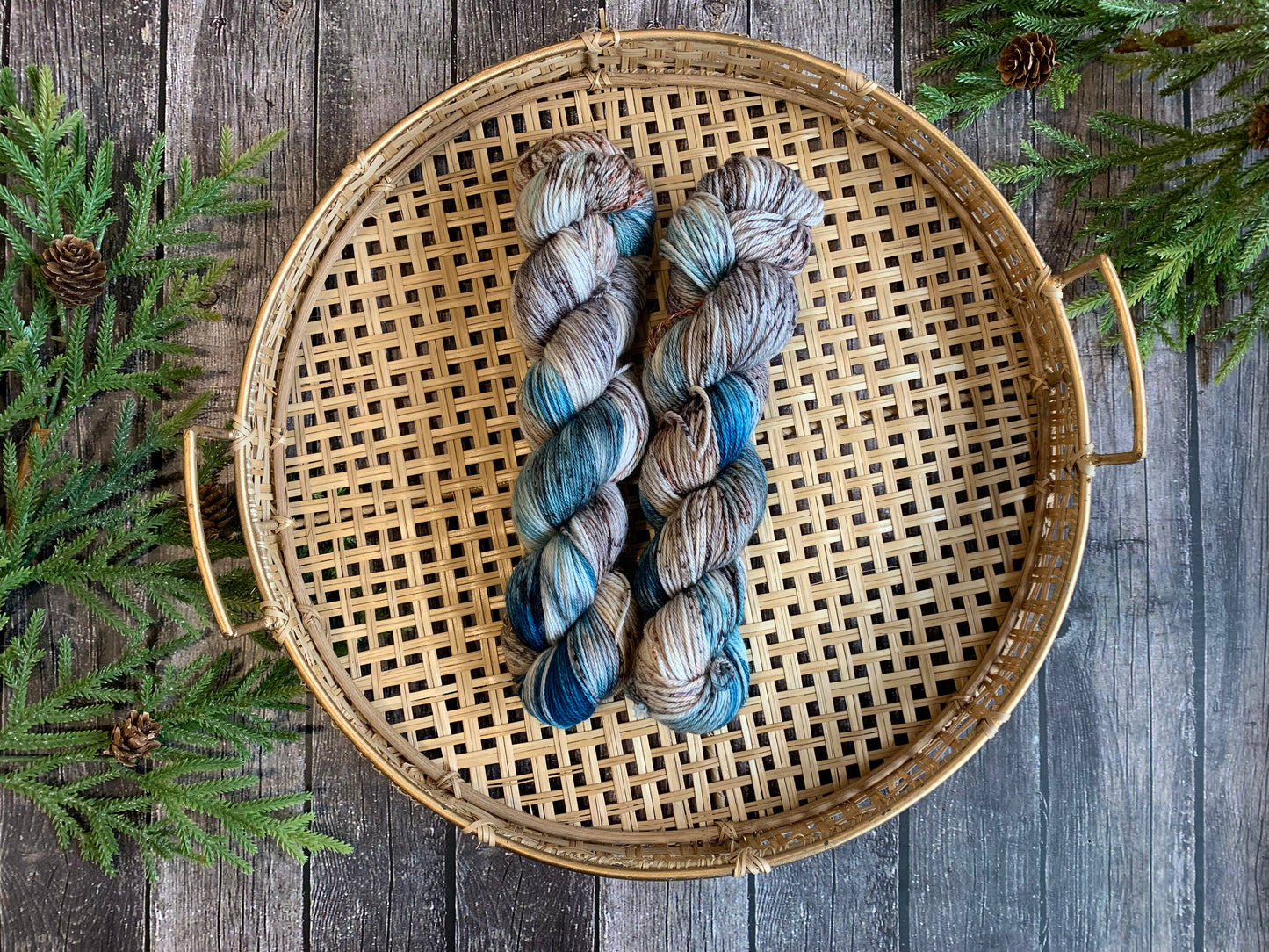 Ski Trail - Dyed to Order - Sweet Pea & Sparrow Hand Dyed Yarns