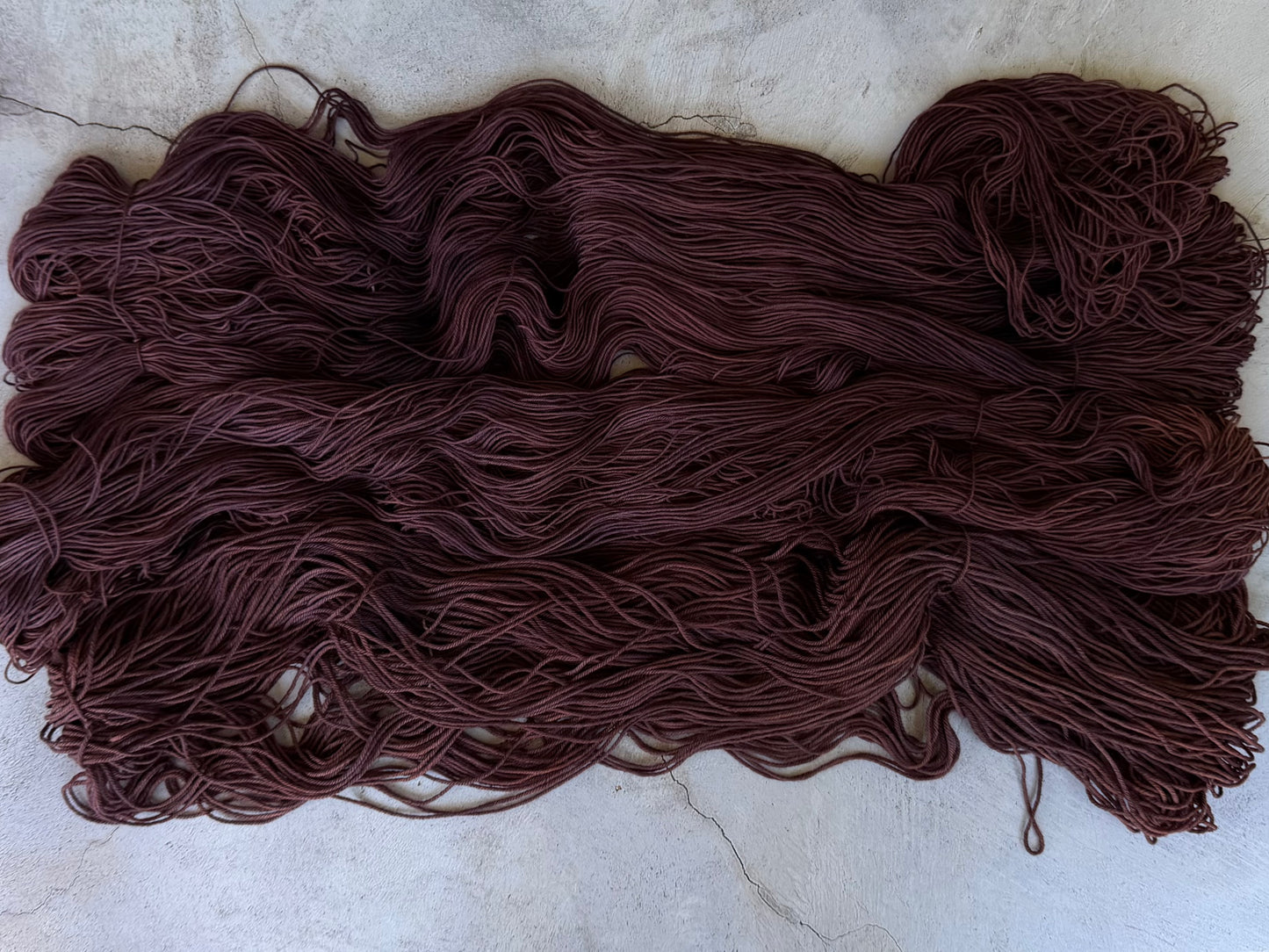 Cocoa Amour- Dyed to Order - Sweet Pea & Sparrow Hand Dyed Yarns