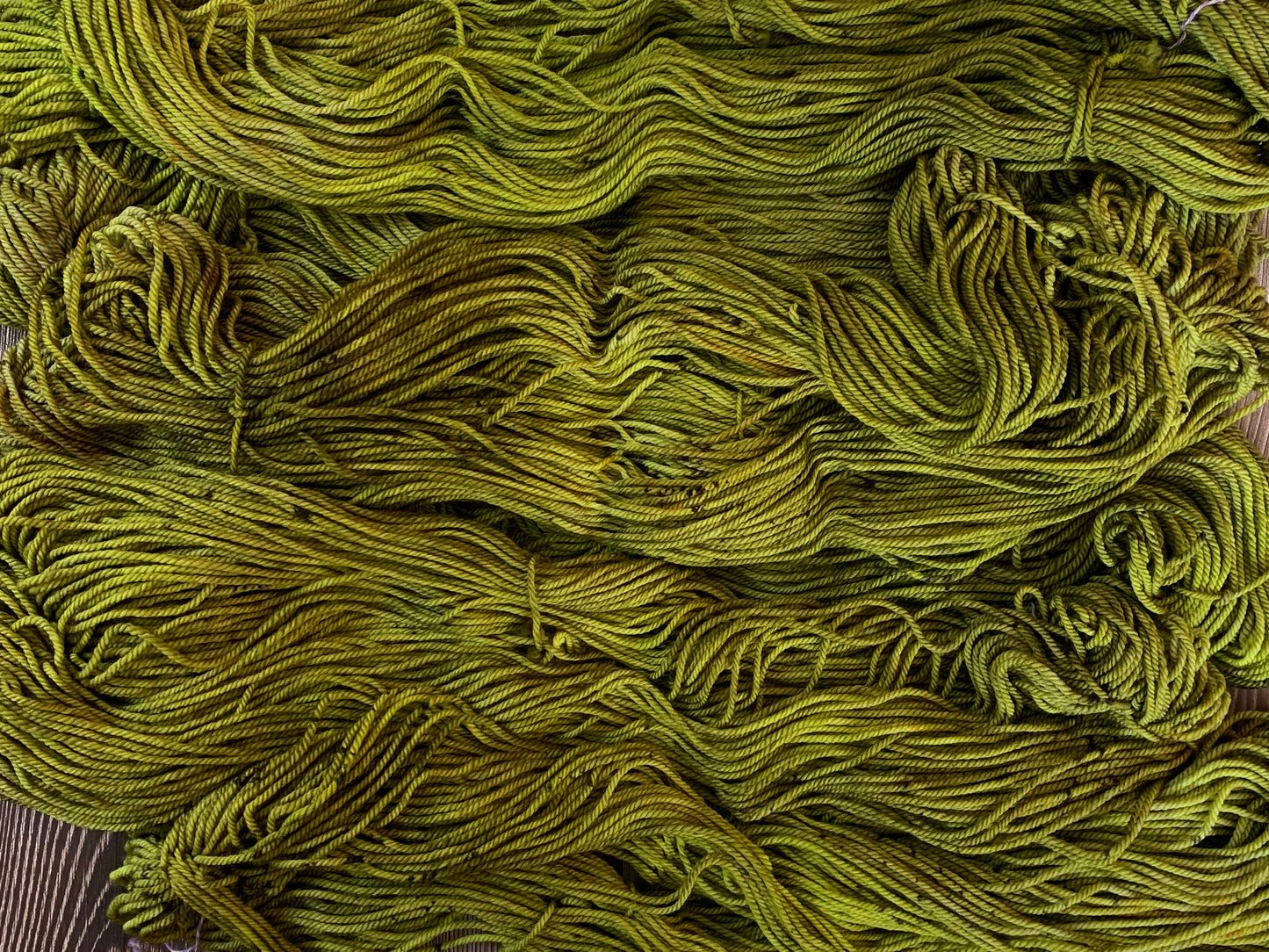 Avocado Pie- Dyed to Order - Sweet Pea & Sparrow Hand Dyed Yarns