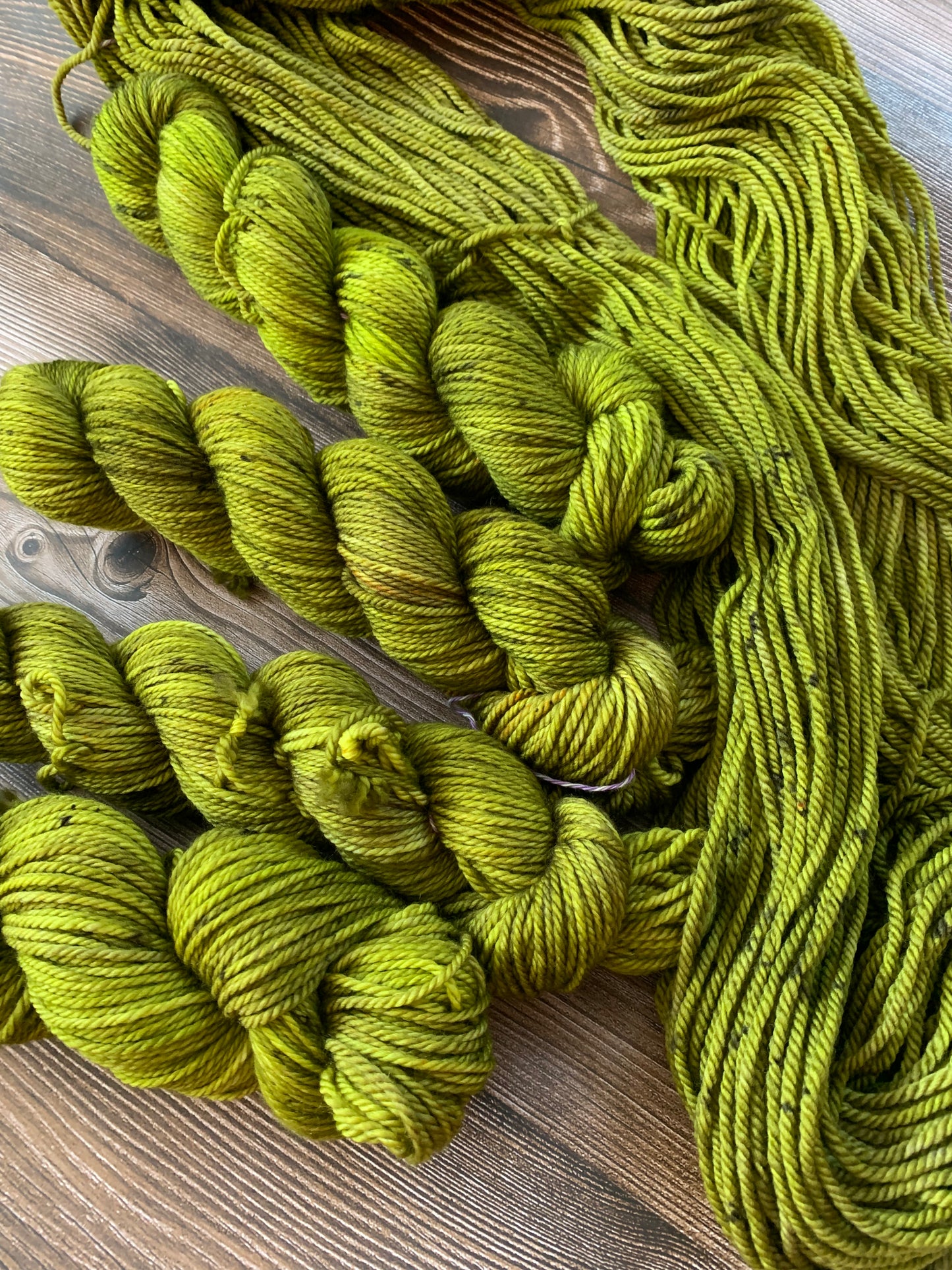 Avocado Pie- Dyed to Order - Sweet Pea & Sparrow Hand Dyed Yarns