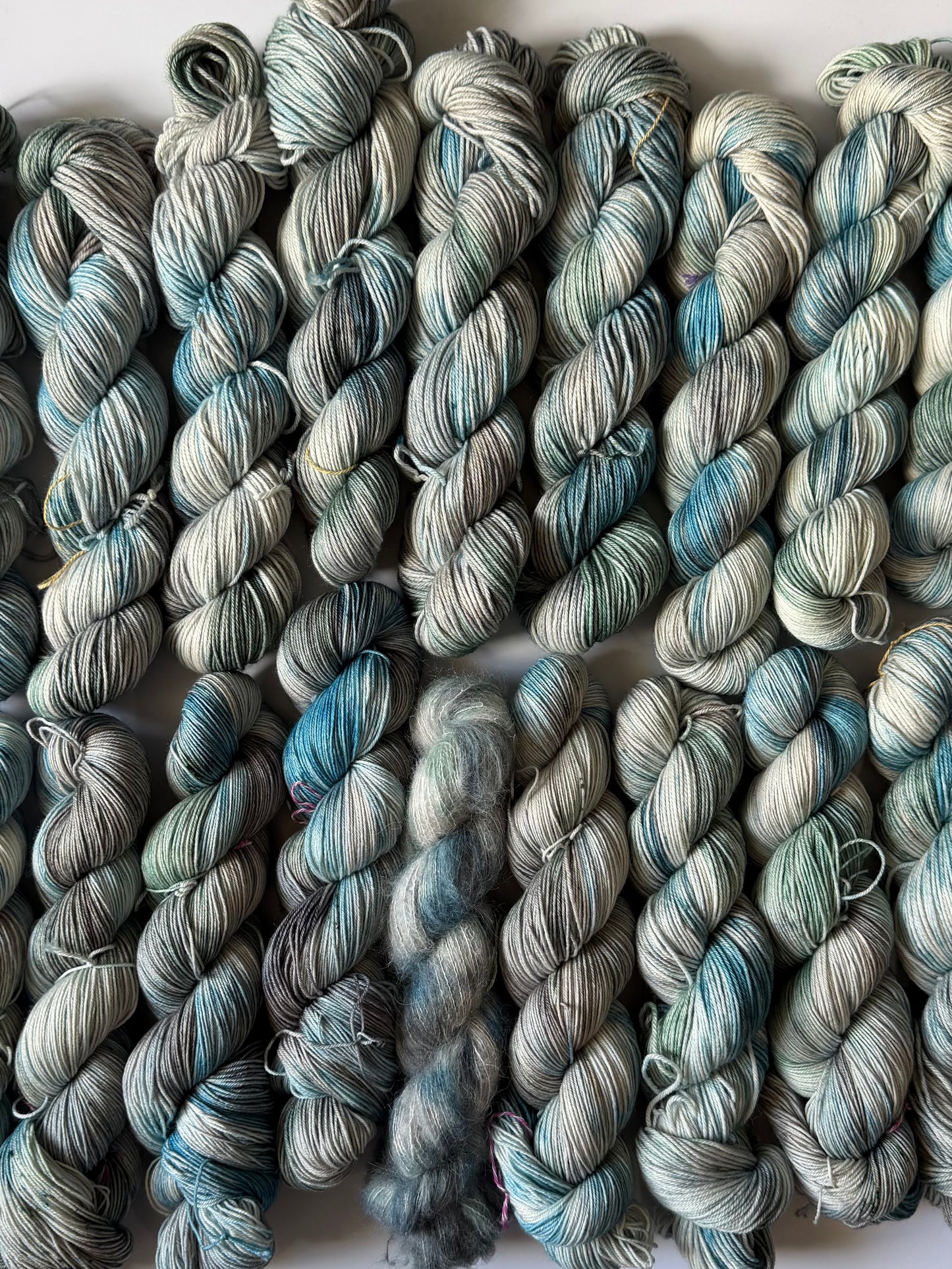 Emerald Moth - Dyed to Order - Sweet Pea & Sparrow Hand Dyed Yarns - July Flutter Club