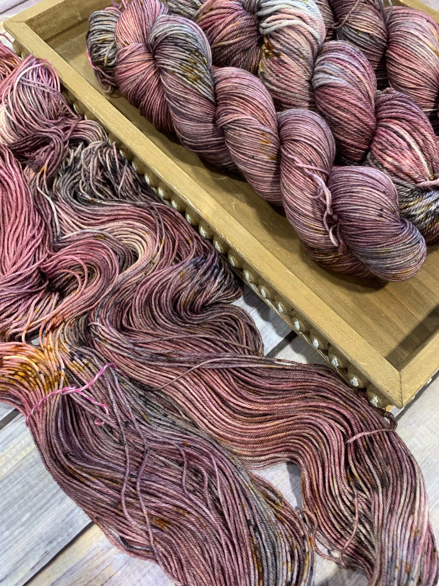 Knits & Cocoa - Dyed to Order - Sweet Pea & Sparrow Hand Dyed Yarns
