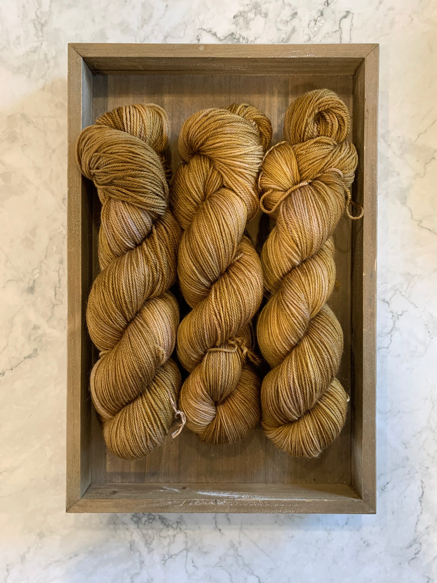 Onion Skins - Dyed to Order - Sweet Pea & Sparrow Hand Dyed Yarns