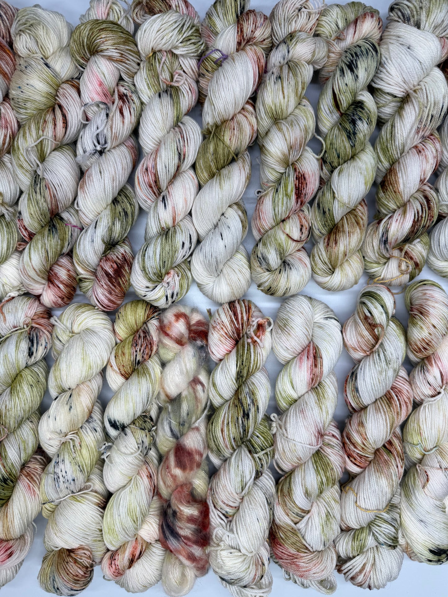 Paper Kite Butterfly- Dyed to Order - Sweet Pea & Sparrow Hand Dyed Yarns - December Flutter Club