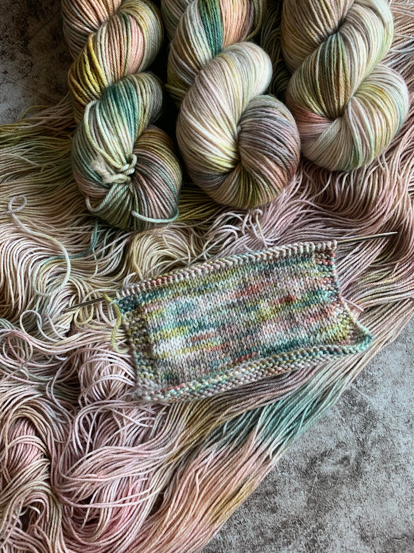 Summer into Fall - Dyed to Order - Sweet Pea & Sparrow Hand Dyed Yarns