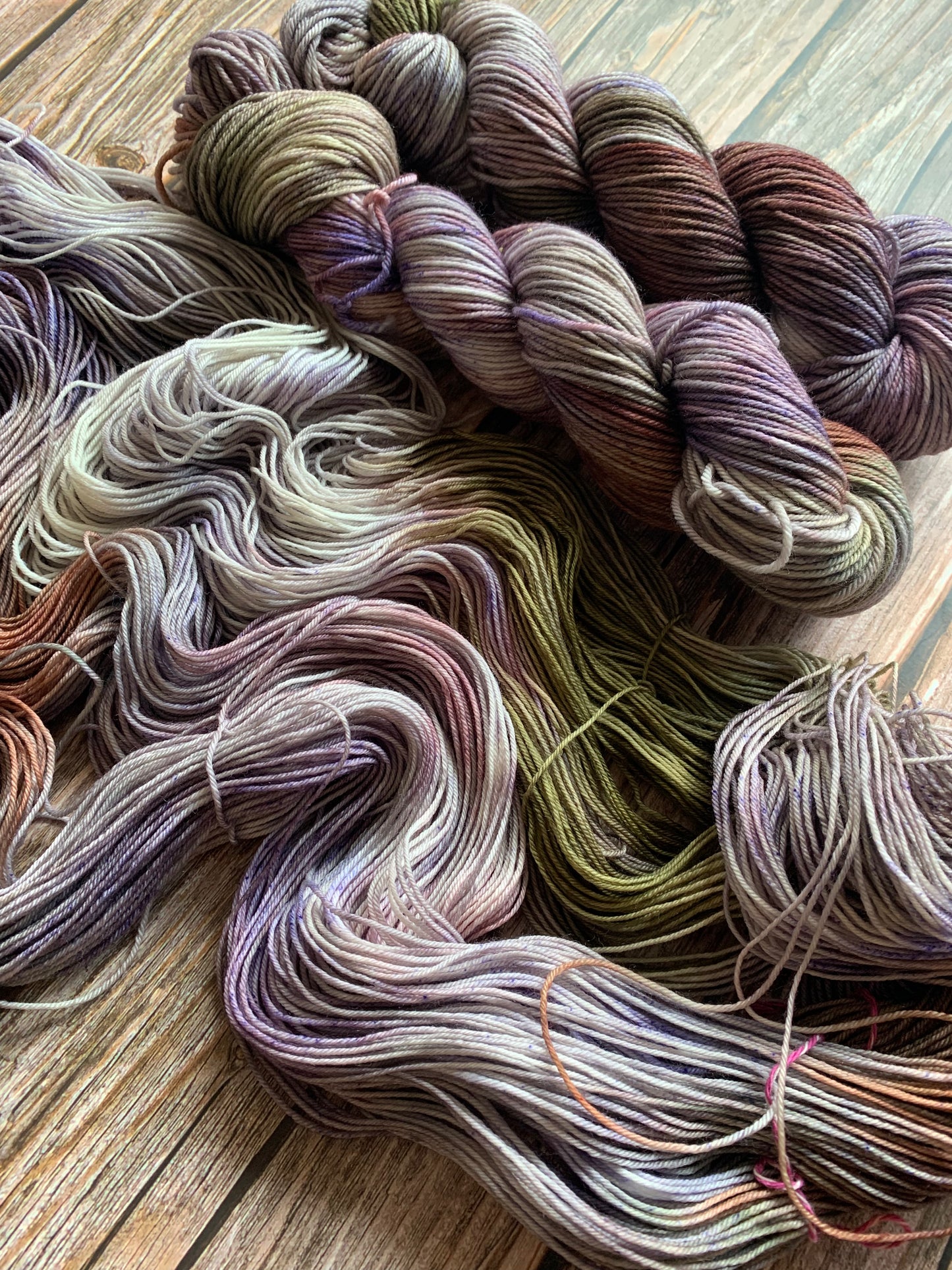 Wildflower Meadow- Dyed to Order - Sweet Pea & Sparrow Hand Dyed Yarns
