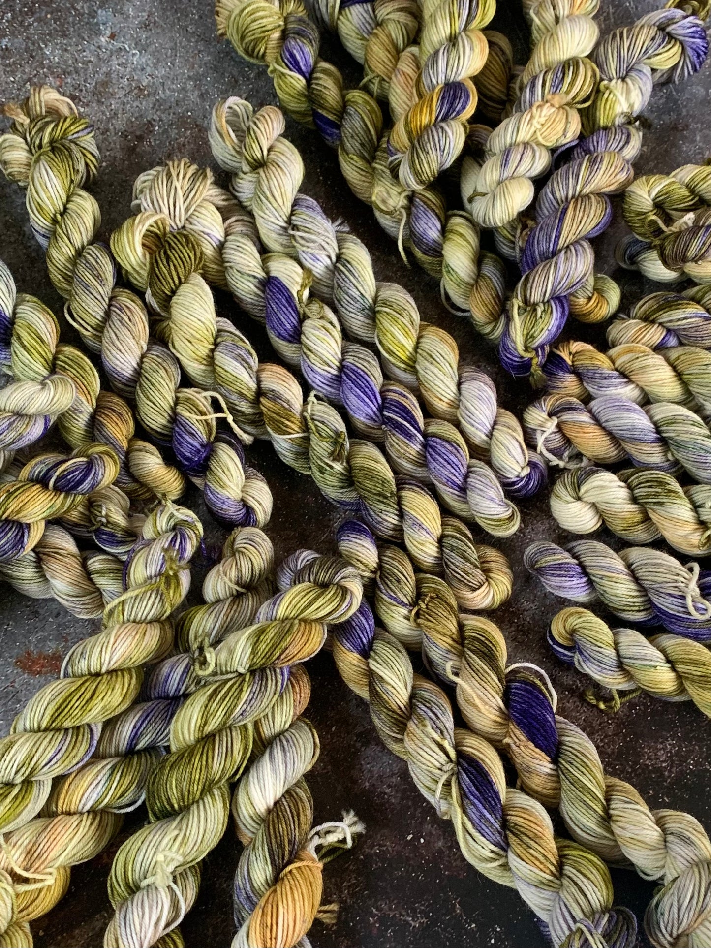 Flaxen Fleece- Dyed to Order - Sweet Pea & Sparrow Hand Dyed Yarns