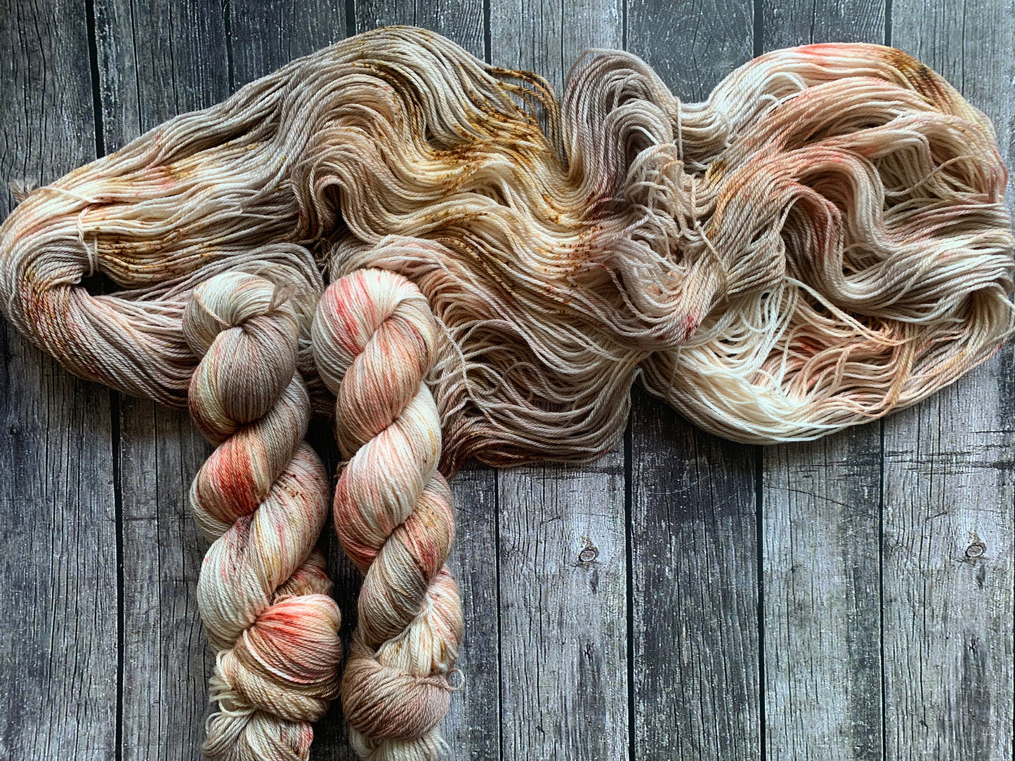 Sun Kissed - Dyed to Order - Sweet Pea & Sparrow Hand Dyed Yarns