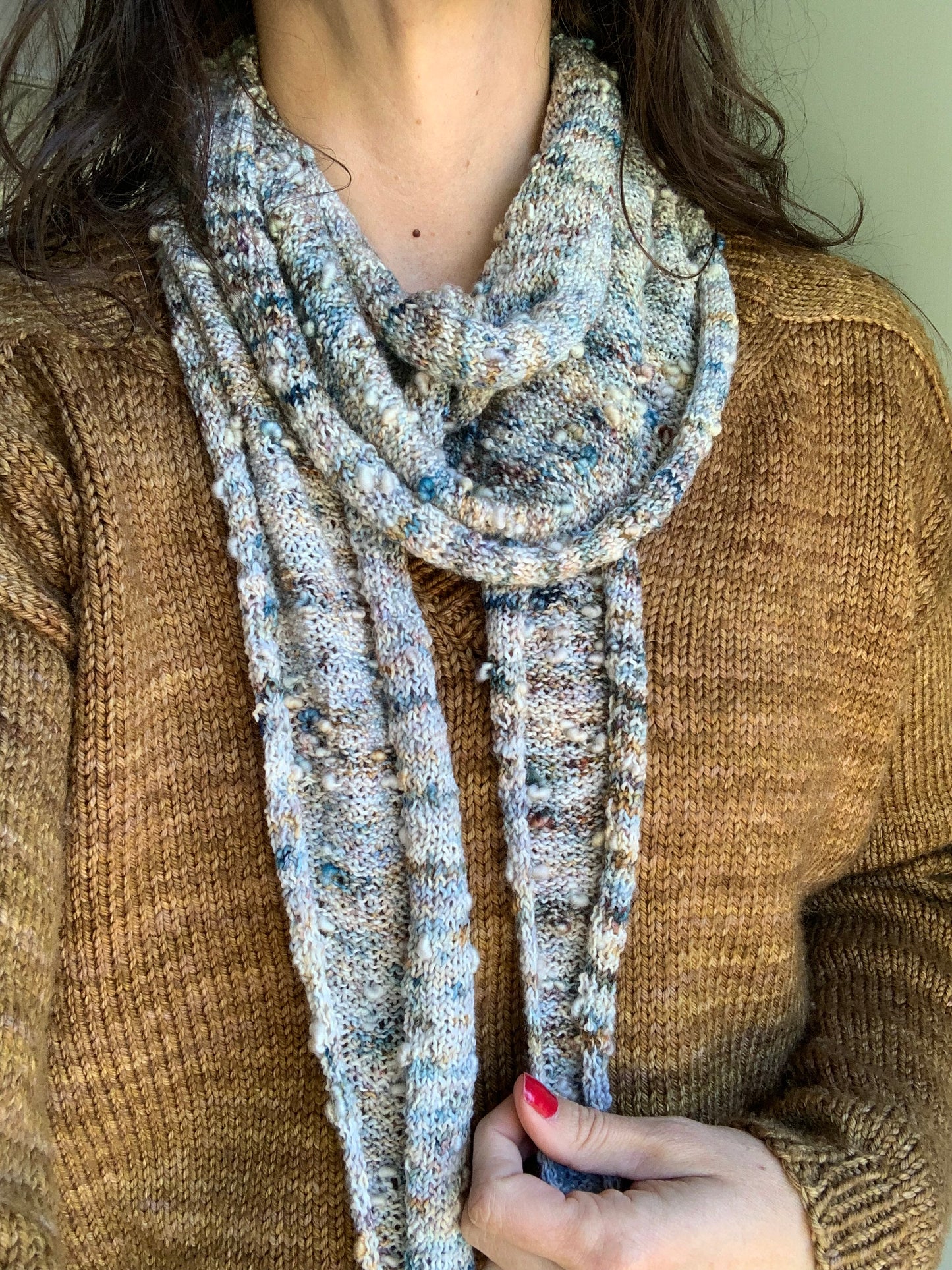 PATTERN ONLY - Fledgling Scarf - PDF Knit Pattern - Sweet Pea & Sparrow
