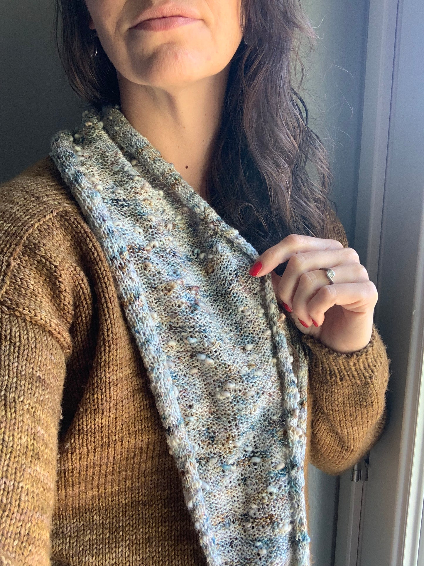 PATTERN ONLY - Fledgling Scarf - PDF Knit Pattern - Sweet Pea & Sparrow