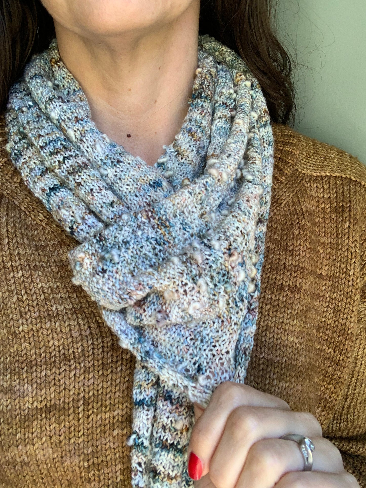 PATTERN ONLY - Fledgling Scarf - PDF Knit Pattern - Sweet Pea & Sparrow