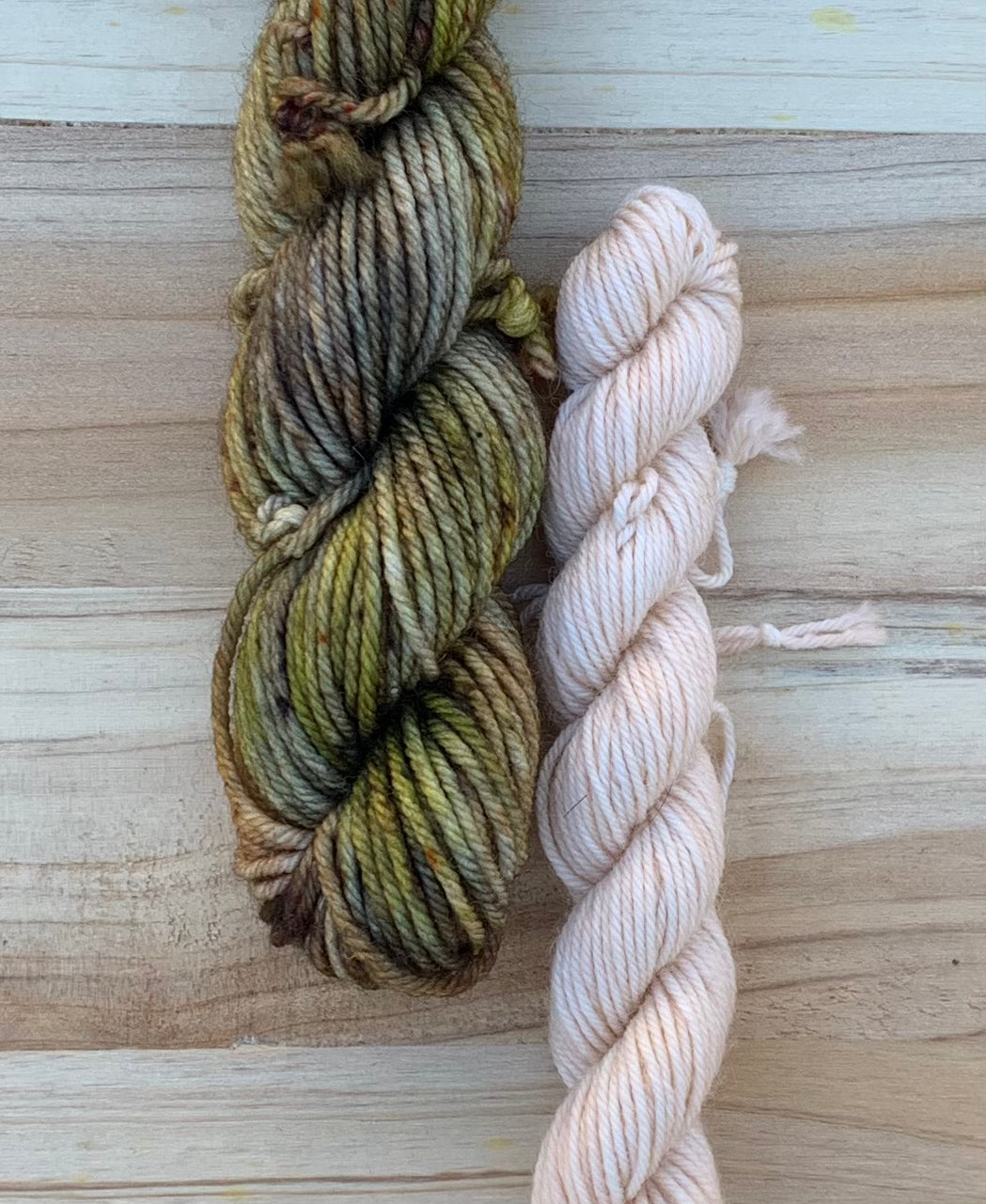 North Woods Knits Co & Sweet Pea & Sparrow - Collab Sock Set - Dyed to Order - Sweet Pea & Sparrow Hand Dyed Yarns