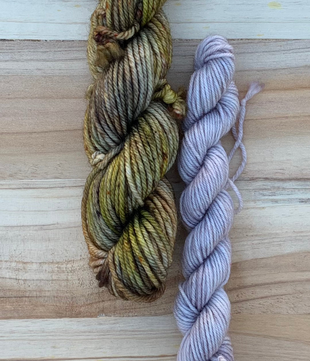 North Woods Knits Co & Sweet Pea & Sparrow - Collab Sock Set - Dyed to Order - Sweet Pea & Sparrow Hand Dyed Yarns