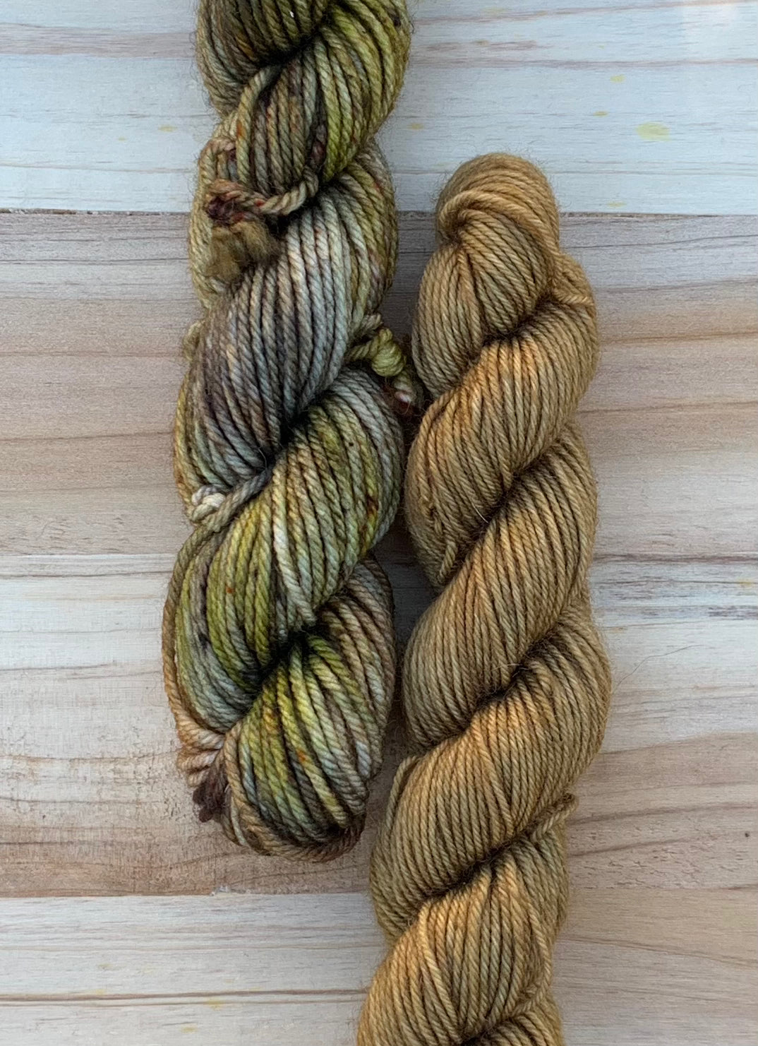 North Woods Knits Co & Sweet Pea & Sparrow - Collab Sock Set - Dyed to Order - Sweet Pea & Sparrow Hand Dyed Yarns