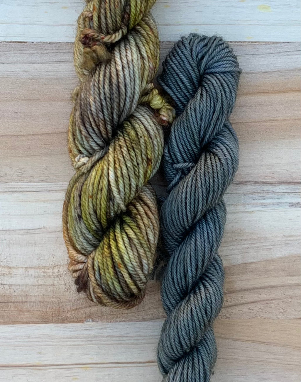 North Woods Knits Co & Sweet Pea & Sparrow - Collab Sock Set - Dyed to Order - Sweet Pea & Sparrow Hand Dyed Yarns