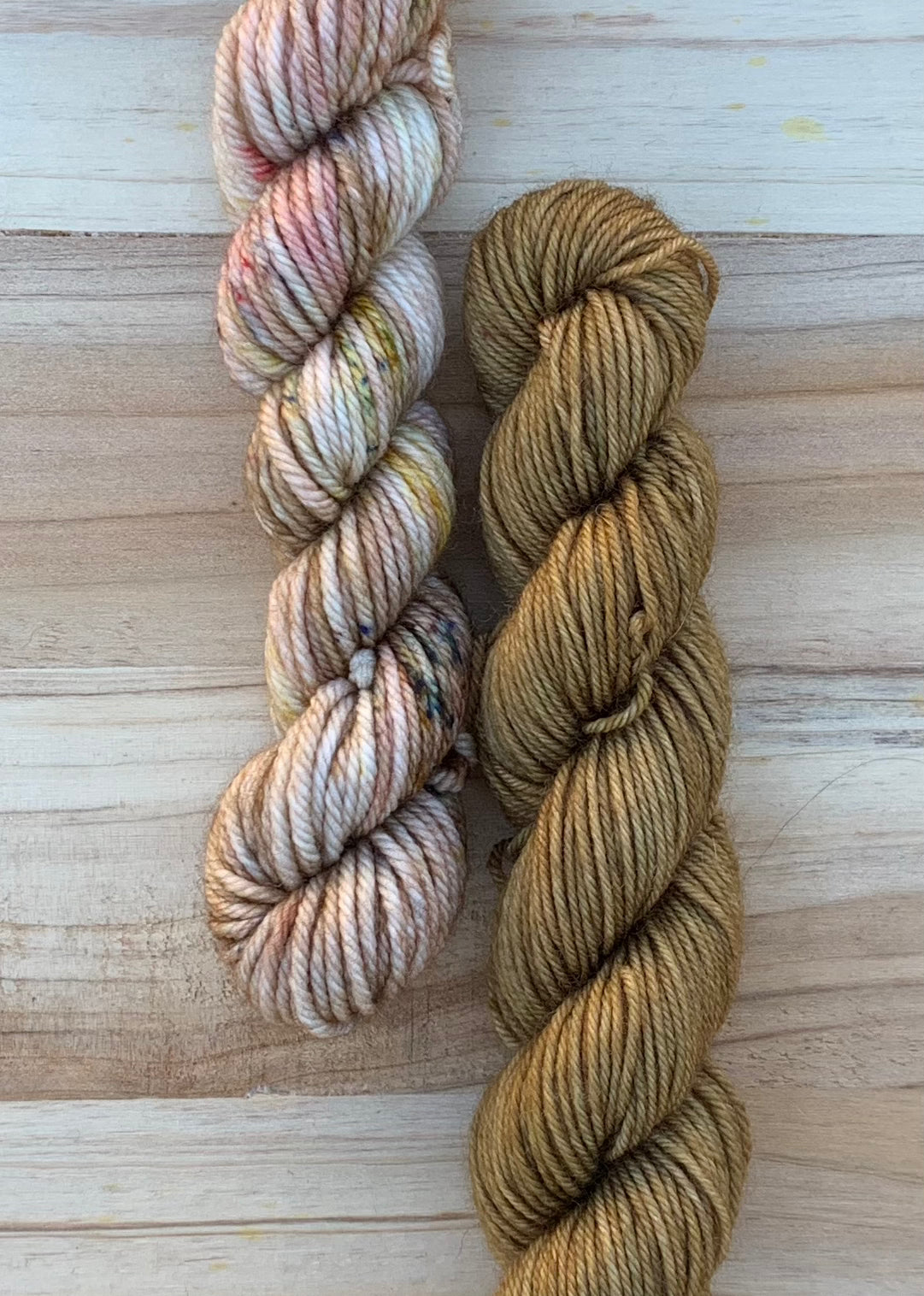 North Woods Knits Co & Sweet Pea & Sparrow - Collab Sock Set - Dyed to Order - Sweet Pea & Sparrow Hand Dyed Yarns