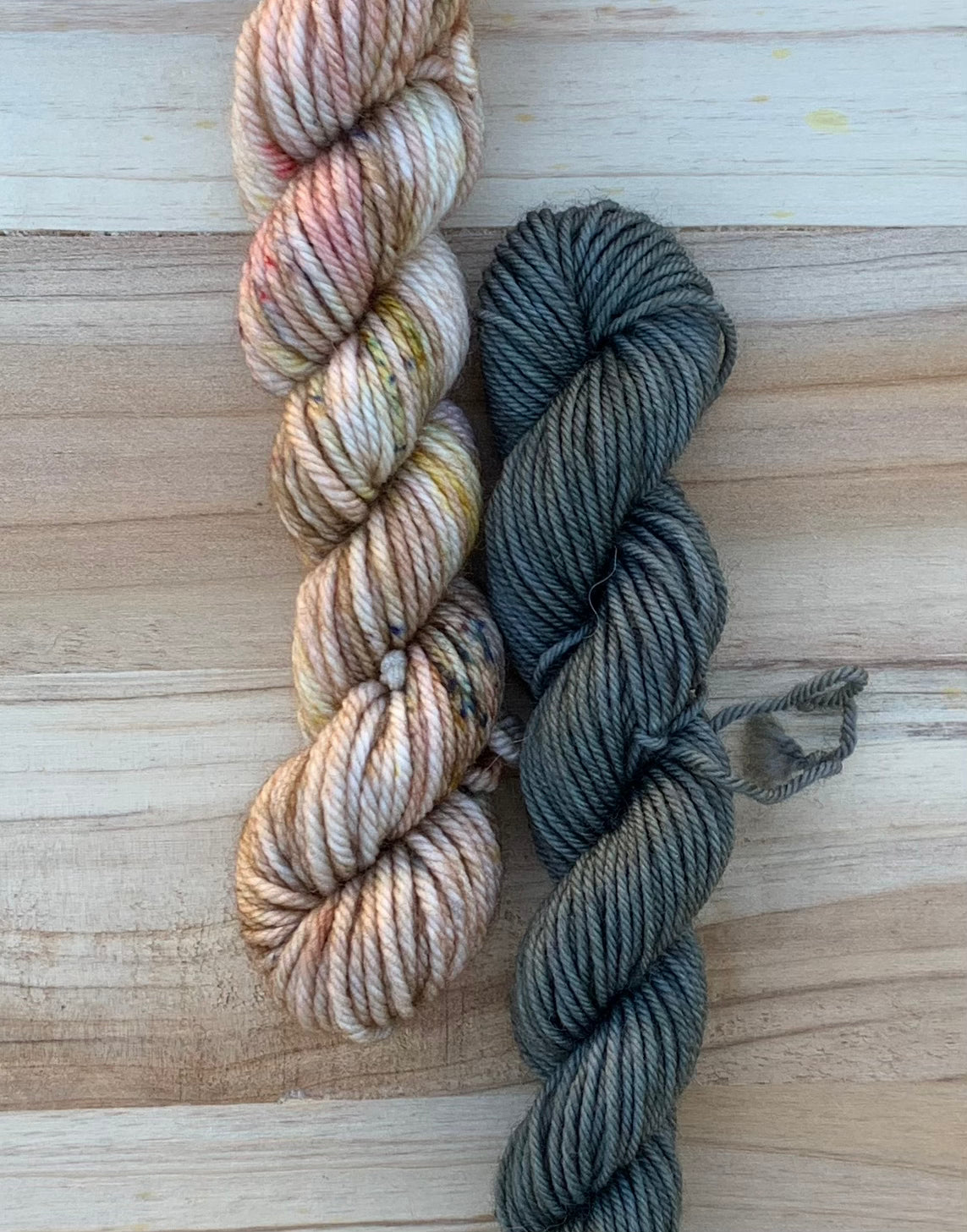North Woods Knits Co & Sweet Pea & Sparrow - Collab Sock Set - Dyed to Order - Sweet Pea & Sparrow Hand Dyed Yarns