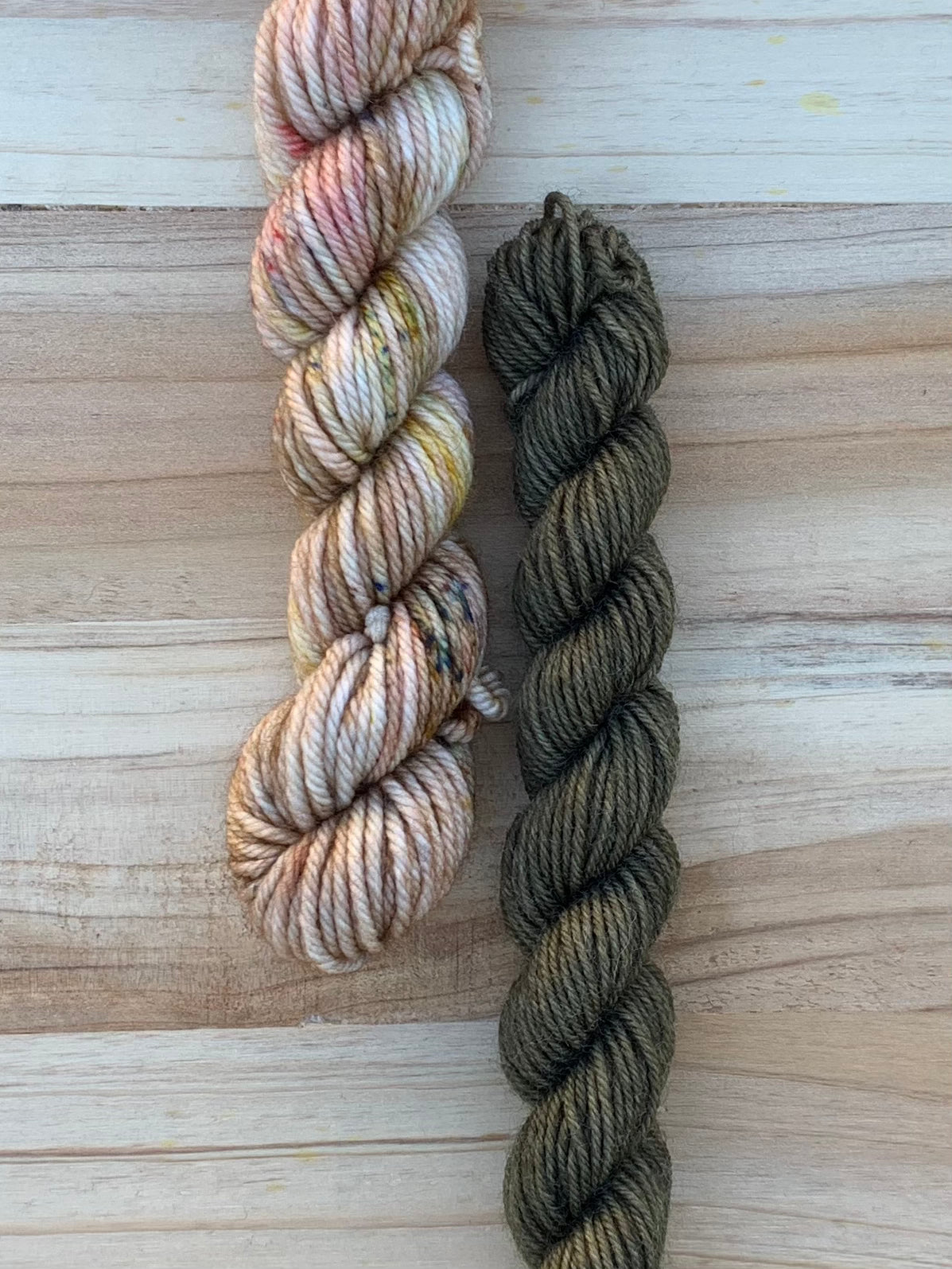 North Woods Knits Co & Sweet Pea & Sparrow - Collab Sock Set - Dyed to Order - Sweet Pea & Sparrow Hand Dyed Yarns