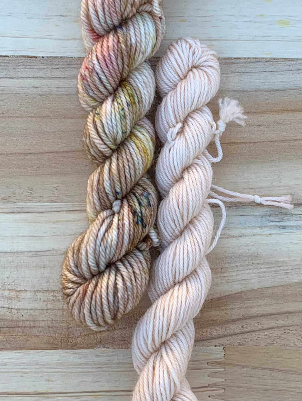 North Woods Knits Co & Sweet Pea & Sparrow - Collab Sock Set - Dyed to Order - Sweet Pea & Sparrow Hand Dyed Yarns