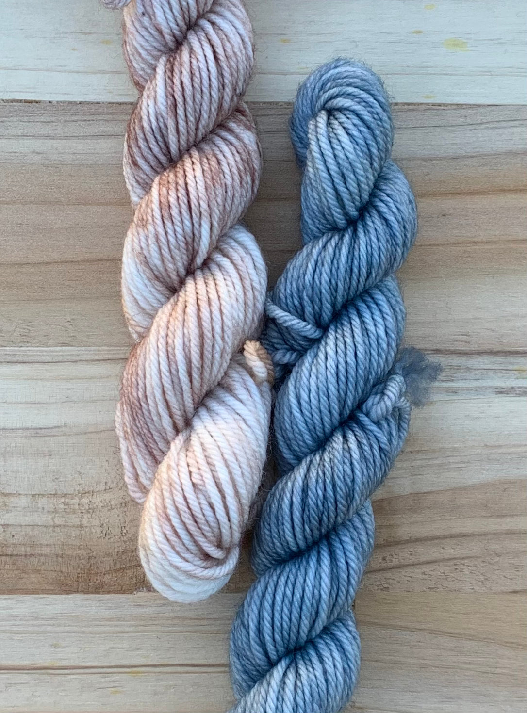 North Woods Knits Co & Sweet Pea & Sparrow - Collab Sock Set - Dyed to Order - Sweet Pea & Sparrow Hand Dyed Yarns