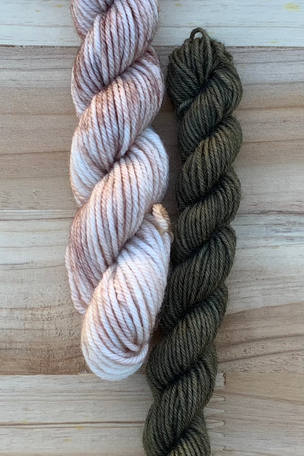 North Woods Knits Co & Sweet Pea & Sparrow - Collab Sock Set - Dyed to Order - Sweet Pea & Sparrow Hand Dyed Yarns
