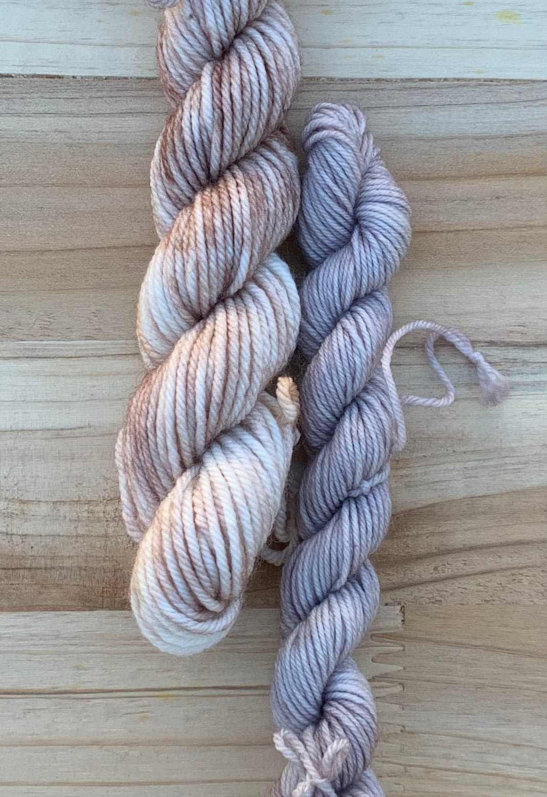 North Woods Knits Co & Sweet Pea & Sparrow - Collab Sock Set - Dyed to Order - Sweet Pea & Sparrow Hand Dyed Yarns