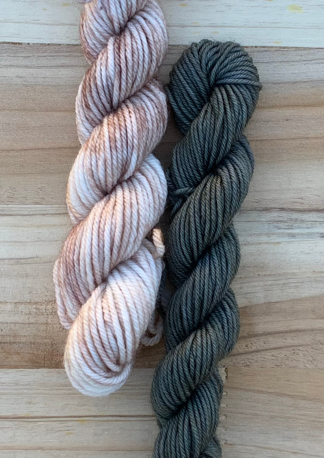 North Woods Knits Co & Sweet Pea & Sparrow - Collab Sock Set - Dyed to Order - Sweet Pea & Sparrow Hand Dyed Yarns
