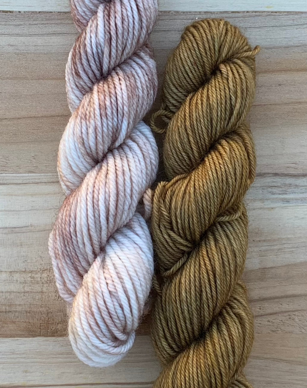 North Woods Knits Co & Sweet Pea & Sparrow - Collab Sock Set - Dyed to Order - Sweet Pea & Sparrow Hand Dyed Yarns