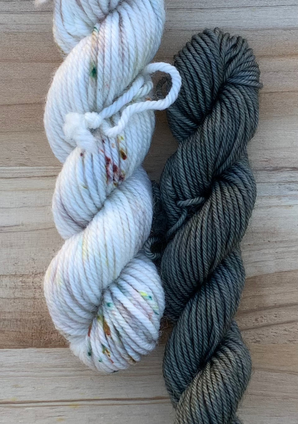 North Woods Knits Co & Sweet Pea & Sparrow - Collab Sock Set - Dyed to Order - Sweet Pea & Sparrow Hand Dyed Yarns