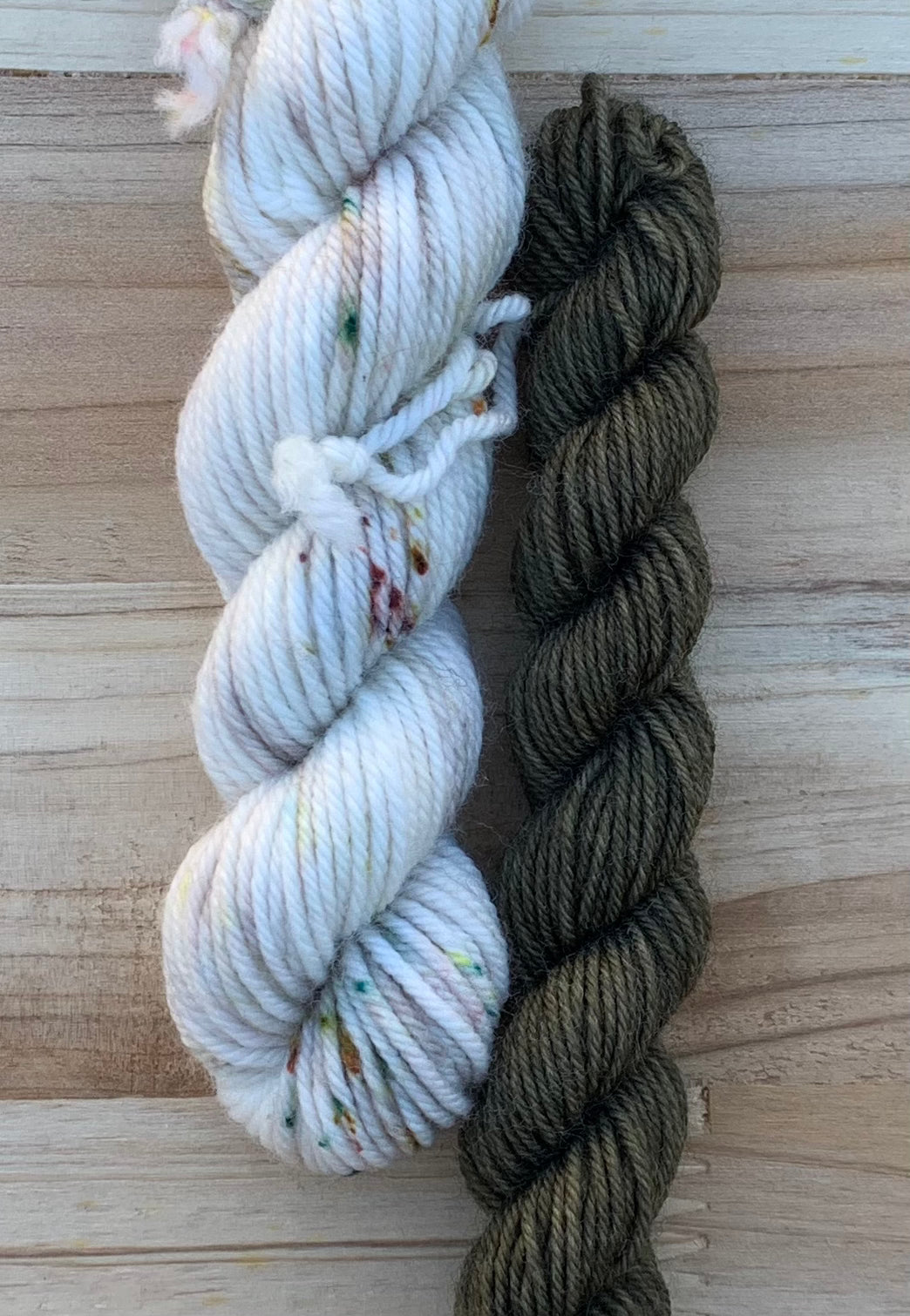 North Woods Knits Co & Sweet Pea & Sparrow - Collab Sock Set - Dyed to Order - Sweet Pea & Sparrow Hand Dyed Yarns